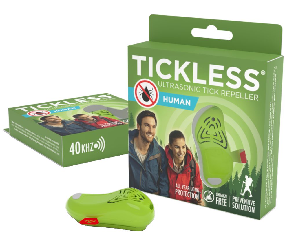 TICKLESS Adult Zeckenschutz gr&uuml;n /rot