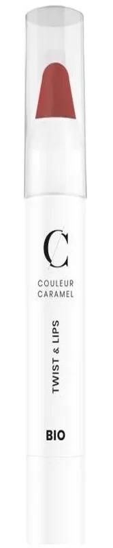 COULEUR CARAMEL Twist & Lips Beige Rouge 401 (3g)