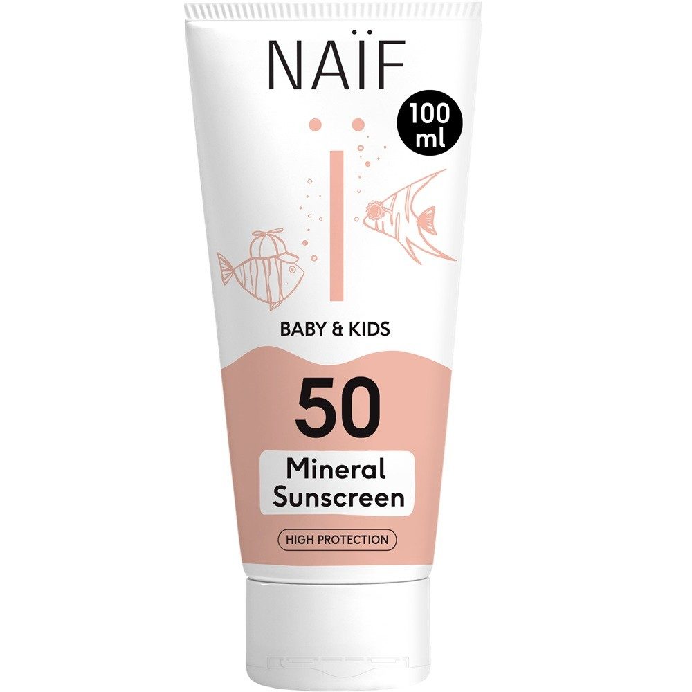 NAÏF - Sonnencreme, 100  ml, Weiss