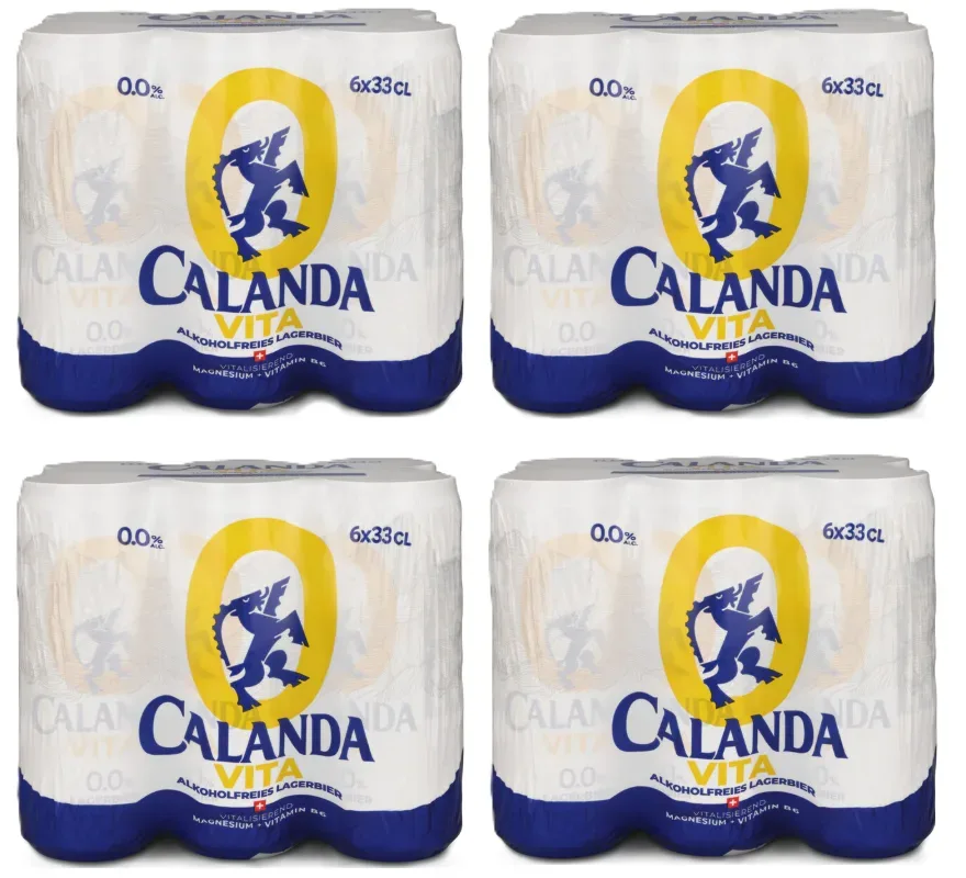 Calanda VITA 0.0%, alkoholfreies Bier (24x330ml)