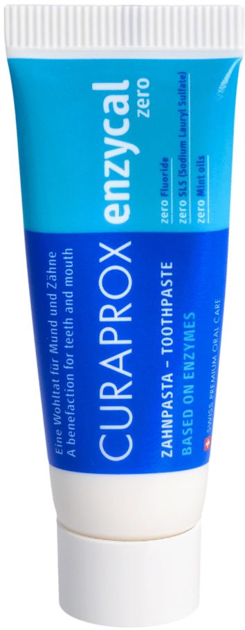 Curaprox Enzycal zero Zahnpasta, ohne Fluorid (10ml)