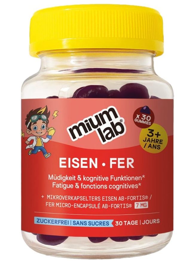 miumLAB Kids Gummies Eisen (30 Stk)