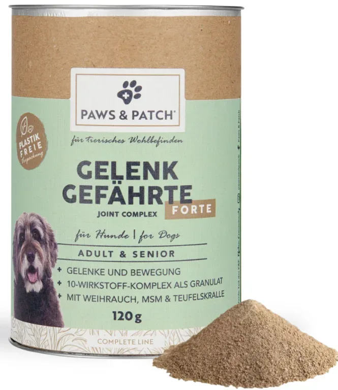 Paws & Patch Gelenk Gefährte Forte Hunde Adult & Senior (120g)