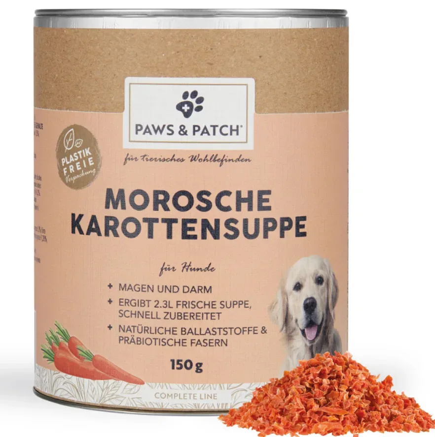 Paws & Patch Morosche Karottensuppe für Hunde (150g)