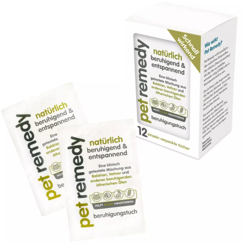 Pet Rebellion Pet Remedy Beruhigungstücher 12 Stück