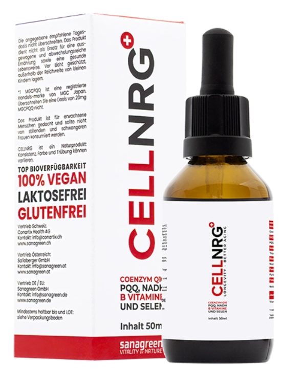 Sanagreen Cellnrg - Coenzym Q10, Nadh, B-Vitamine & Selen