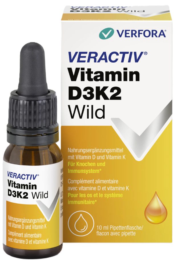 VERACTIV Vitamin D3K2 Wild (10ml)