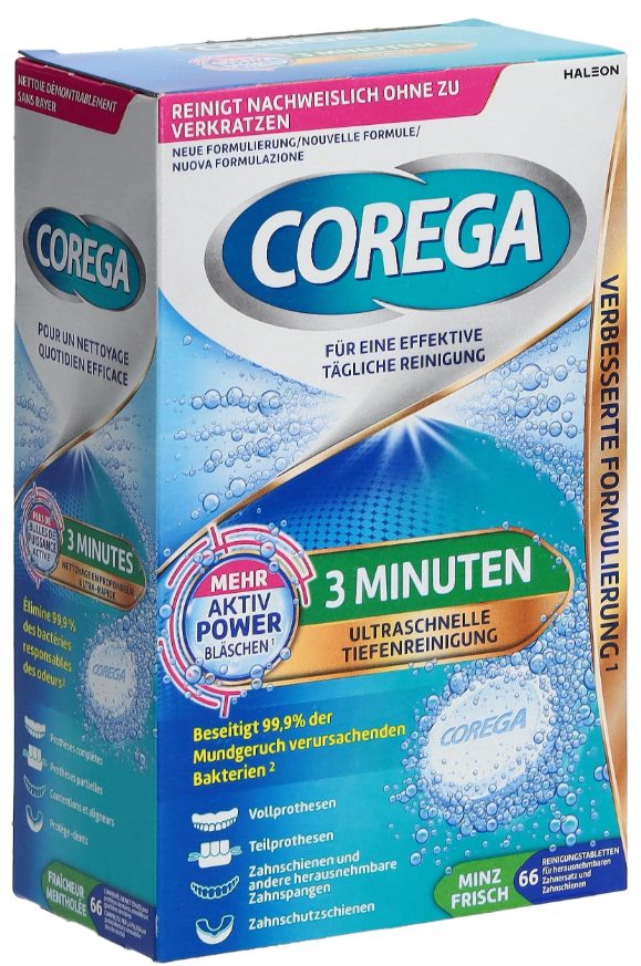 Corega 3 Minuten Rundumschutz Tabs (66 Stk)