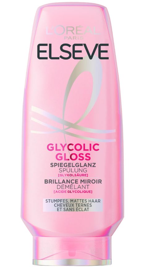 L'Oréal Paris - Glycolic Gloss Spiegelglanz Spülung, 200 ml