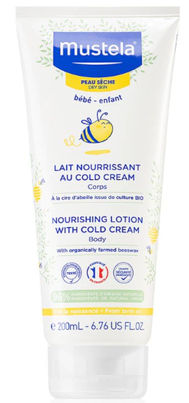 Mustela Nährende Baby Körpermilch Cold Cream (200ml)