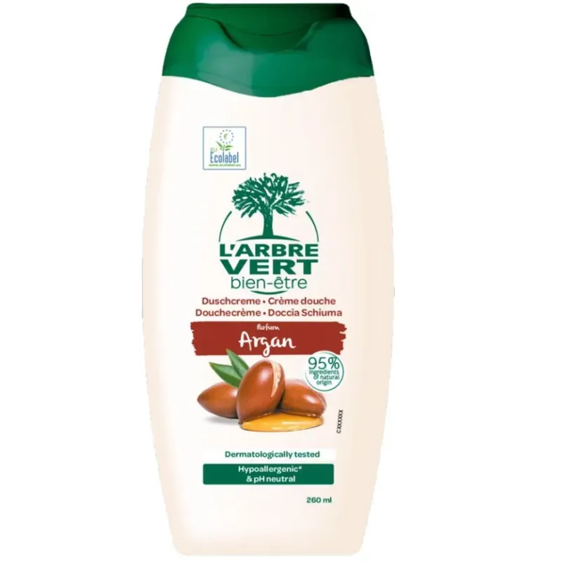 L'ARBRE VERT Ökologisches Duschgel Arganduft (260ml)