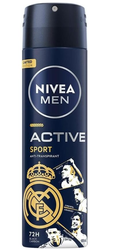Nivea - Active Deo Spray Male Real Madrid, 150  ml
