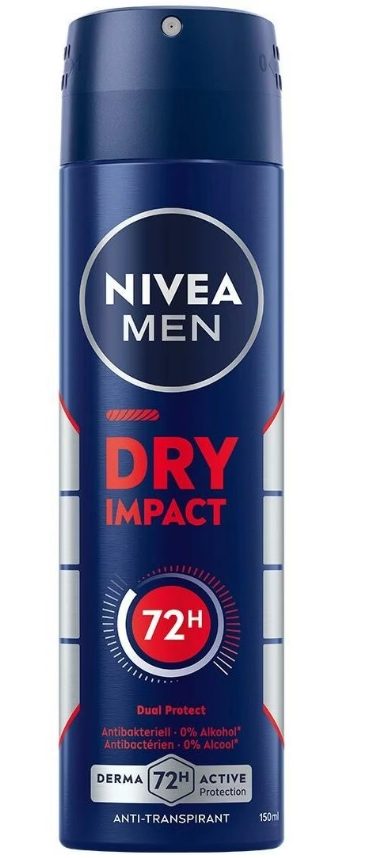 NIVEA MEN Dry Impact Spray (150ml)
