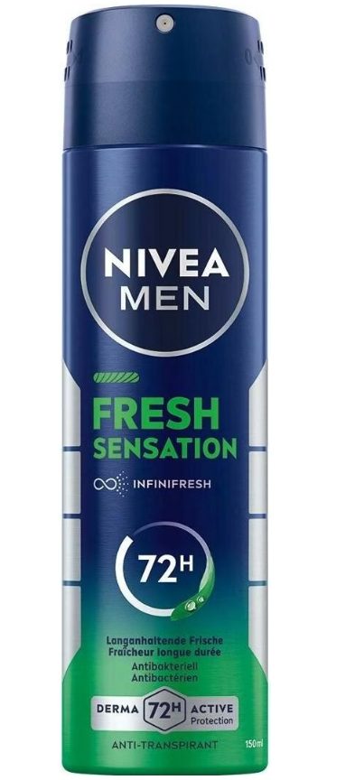 NIVEA MEN Fresh Sensation Spray (150ml)