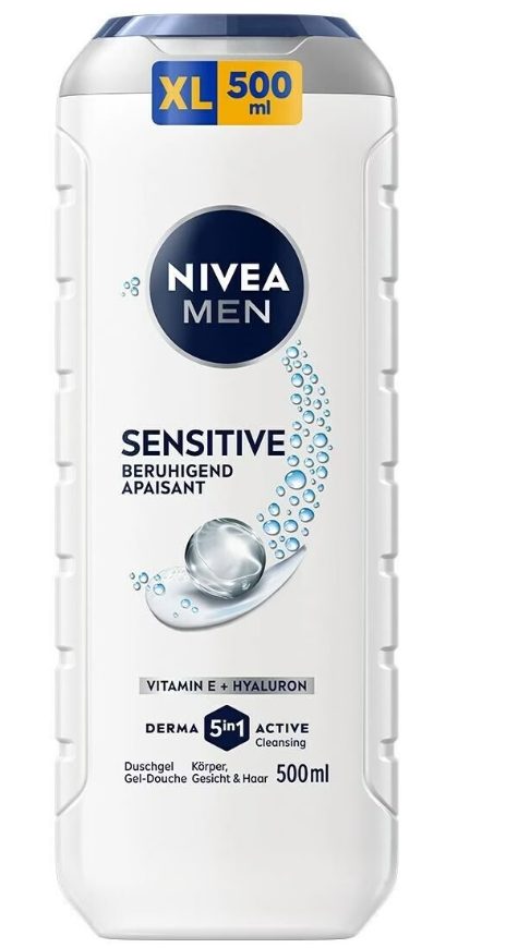 Nivea Men Sensitive 3 in 1 Duschgel XL (500ml)