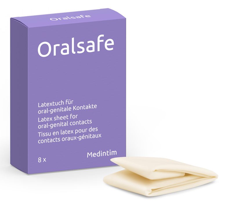 MEDintim Oralsafe Lick Wipes, Vanille - Amorana