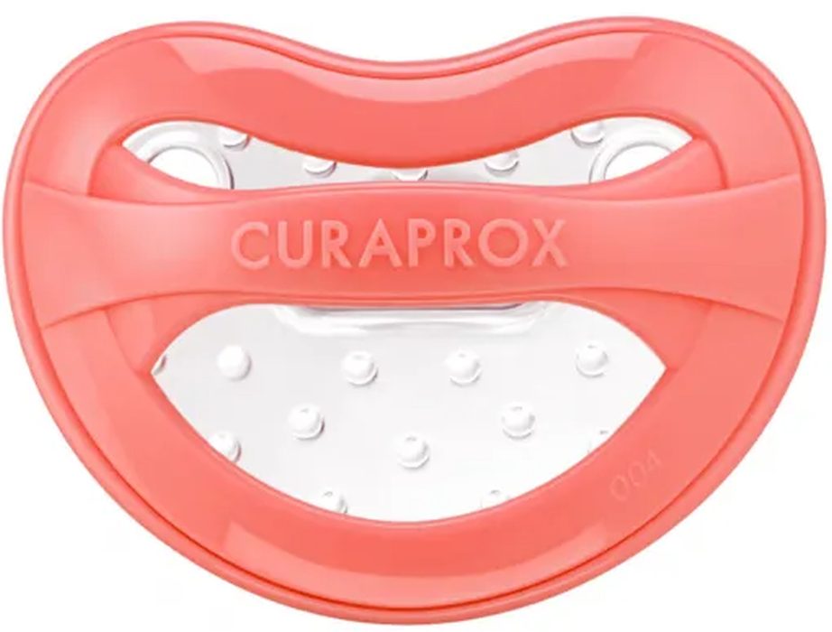 Curaprox Nuggi, Grösse 1, coral, 1-2.5 Jahre (1 Stk)
