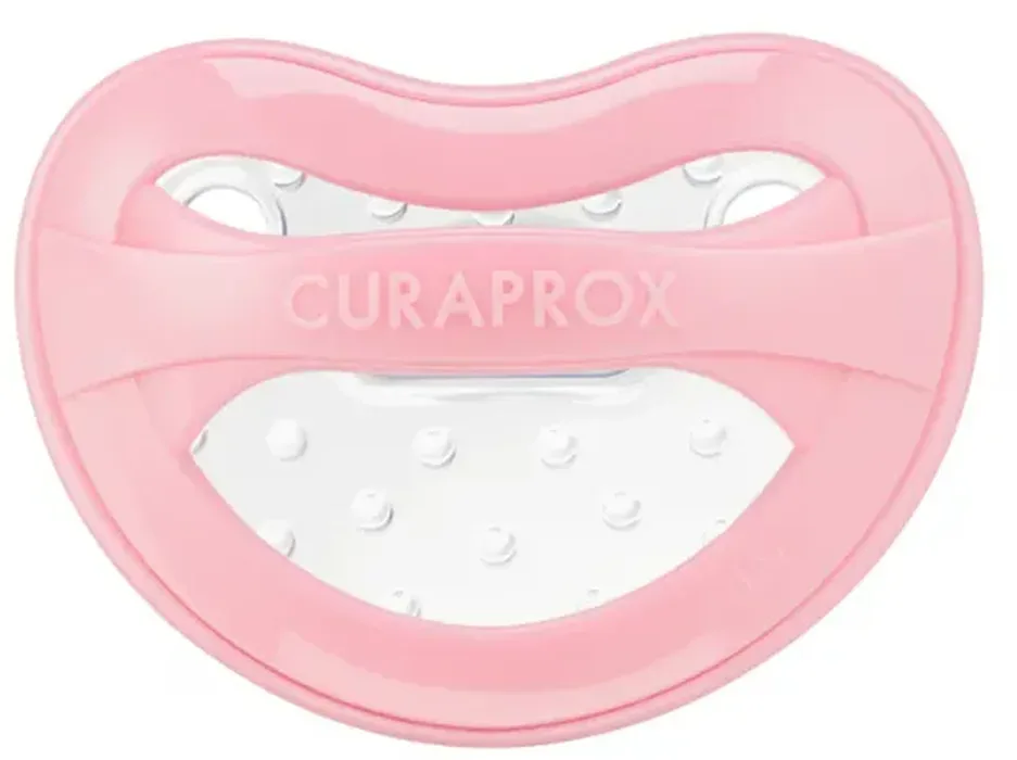 Curaprox Nuggi, Grösse 1, pink, 1-2.5 Jahre (1 Stk)