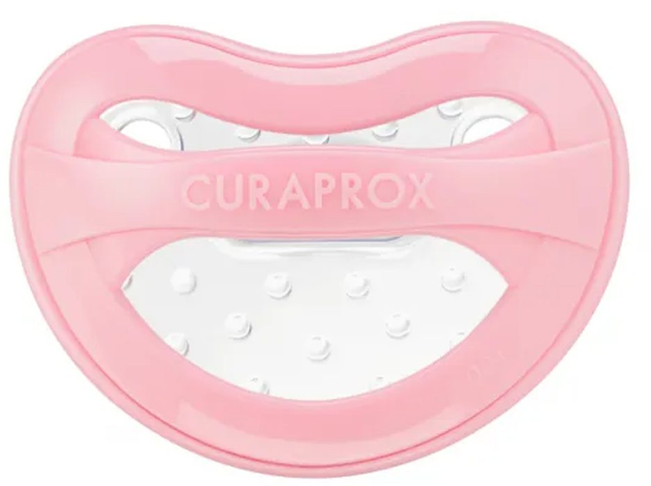 Curaprox Nuggi, Grösse 1, pink, 1-2.5 Jahre (1 Stk)