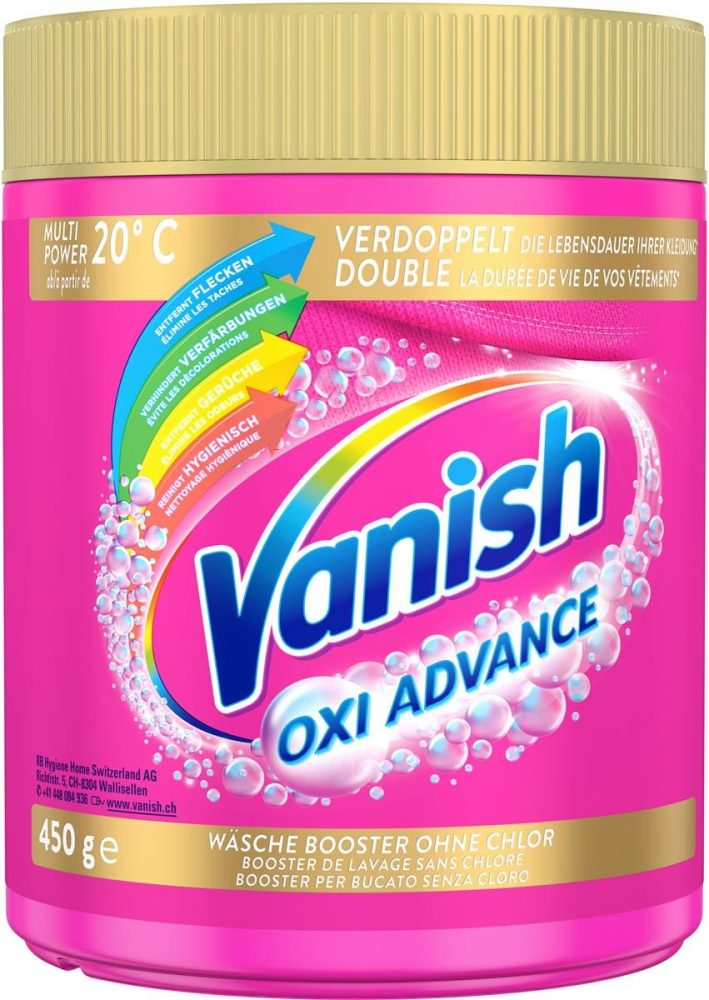 VANISH Pulverwaschmittel 0.45kg 3279265 Gold Advance Pink
