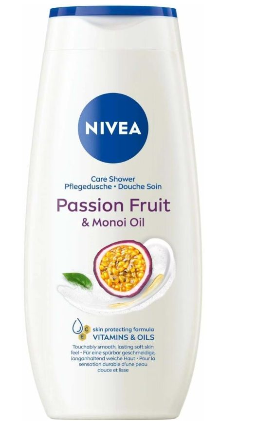 Nivea - Pflegedusche Passion Fruit & Monoi Oil, 250 ml