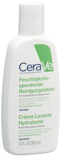 CeraVe - Feuchtigkeitsspendende Reinigungslotion, 88 ml