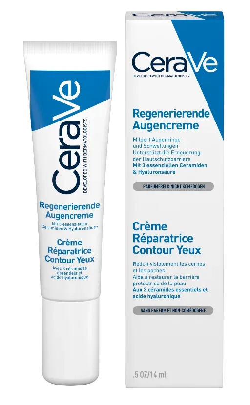 CERAVE Eye Repair Cream Mildert Augenringe und Schwellungen 15ml Damen