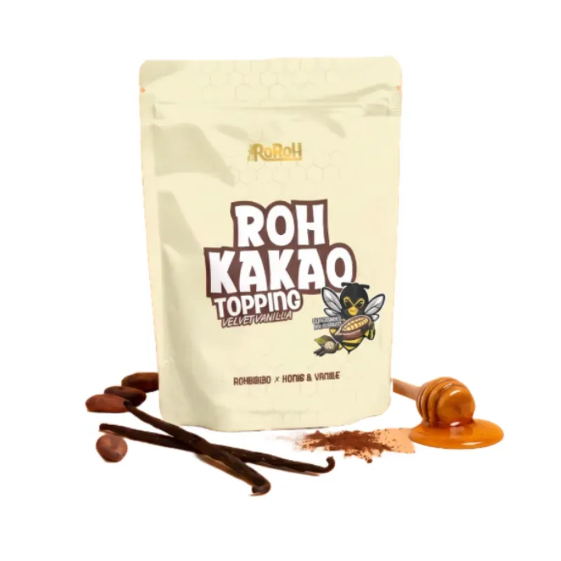 RoRoH Rohkakao Topping - Velvet Vanilla (250g)