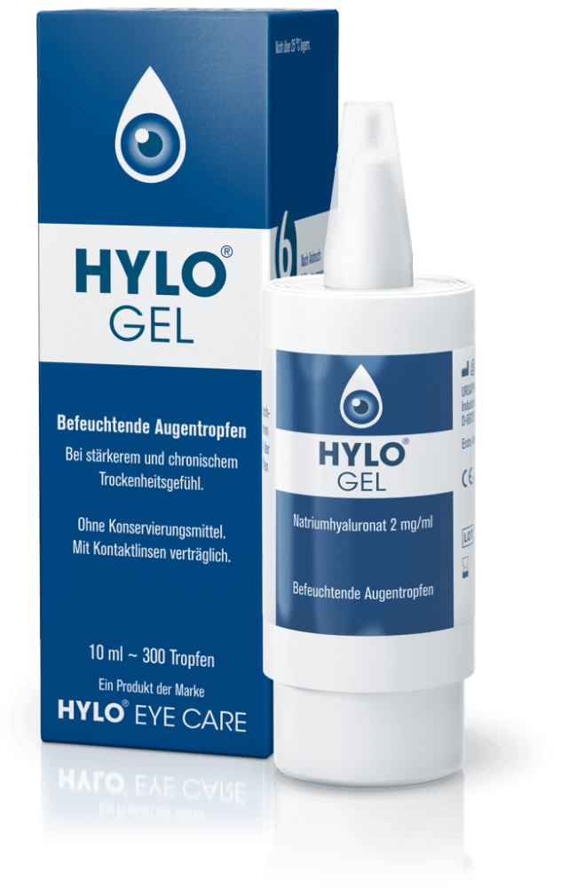 Hylo Gel Augentropfen 10 ml | Augentropfen
