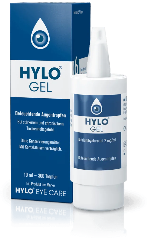 Hylo Gel Augentropfen 10 ml | Augentropfen