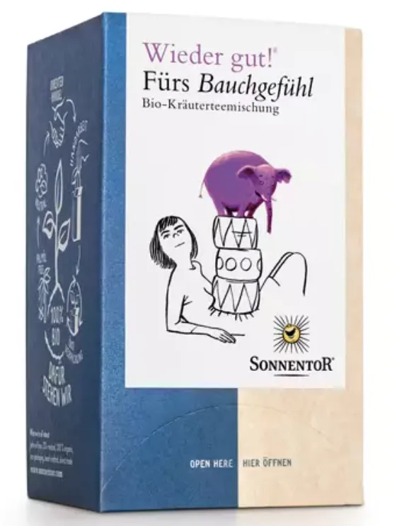 Sonnentor Wieder gut fürs Bauchgefühl Tee (18x1.5g)