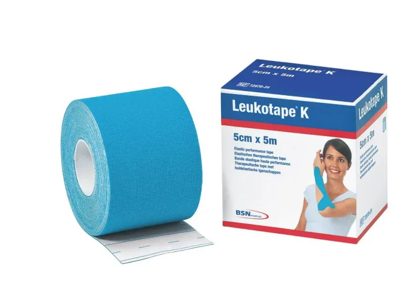 Leukotape K Pflasterbinde, 5mx2.5cm (1 Stk)