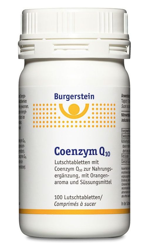Burgerstein Coenzym Q10 Lutschtabletten (100 Stk)