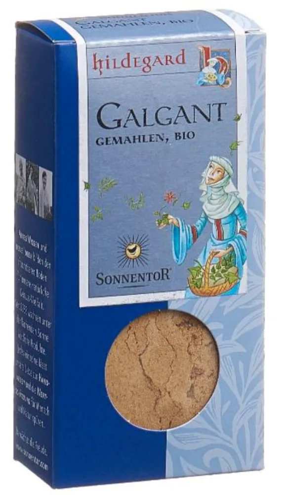 Sonnentor Hildegard Galgant, Gemahlen, Bio (35g)