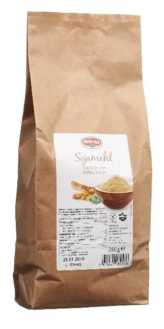 MORGA Sojamehl glutenfrei Bio Beutel (350g)