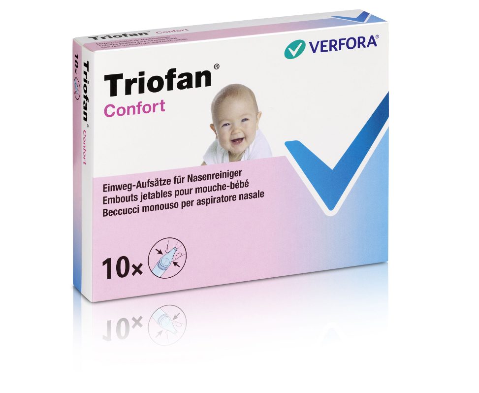 Triofan Confort Aufsätze Nasenreiniger (10 Stk)