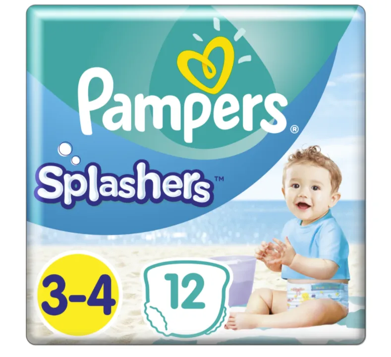 Pampers Splashers, Grösse 3-4, Tragepack (12 Stk)