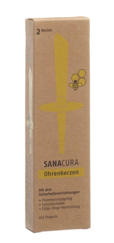 SANACURA Ohrenkerzen (2 Stk)