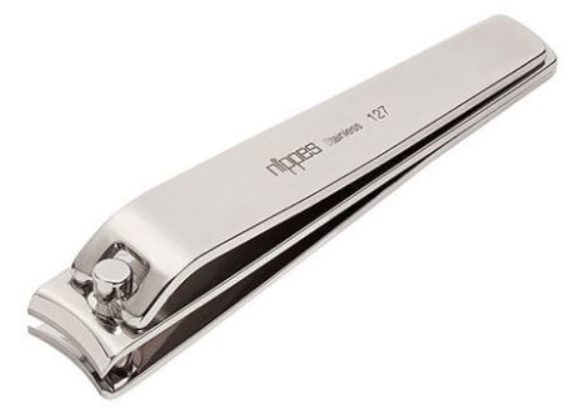 Nippes Fussnagelknipser, vernickelt, 9 cm