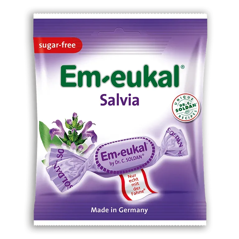 Emeukal Salvia Bonbons, zuckerfrei (50g)