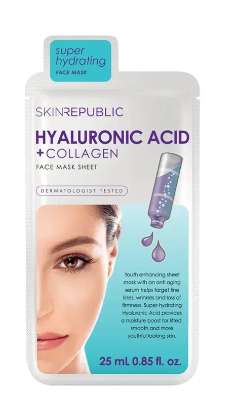 SKINREPUBLIC Hyaluronic Acid + Collagen Face Mask