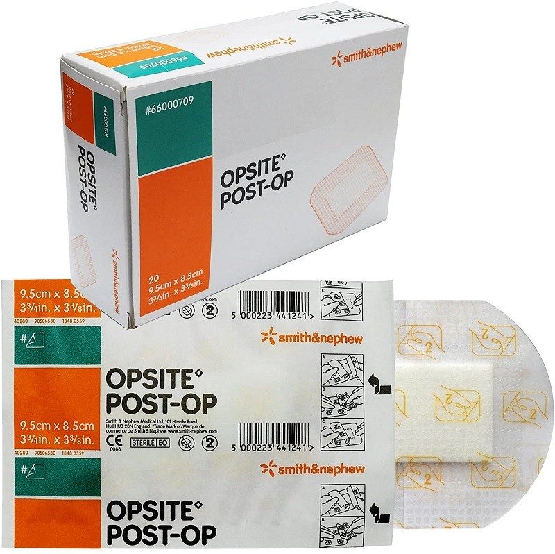 OPSITE Post OP Folienverband Steril, 9.5cmx8.5cm (20 Stk)