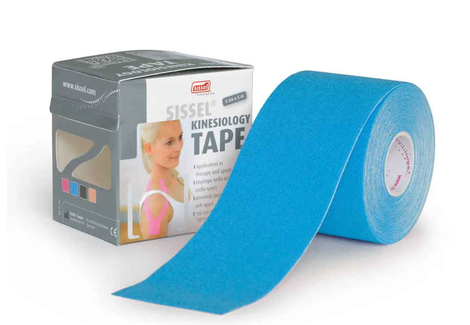 Sissel Kinesiology Tape Blau 5cm x 5m (1 Stk)