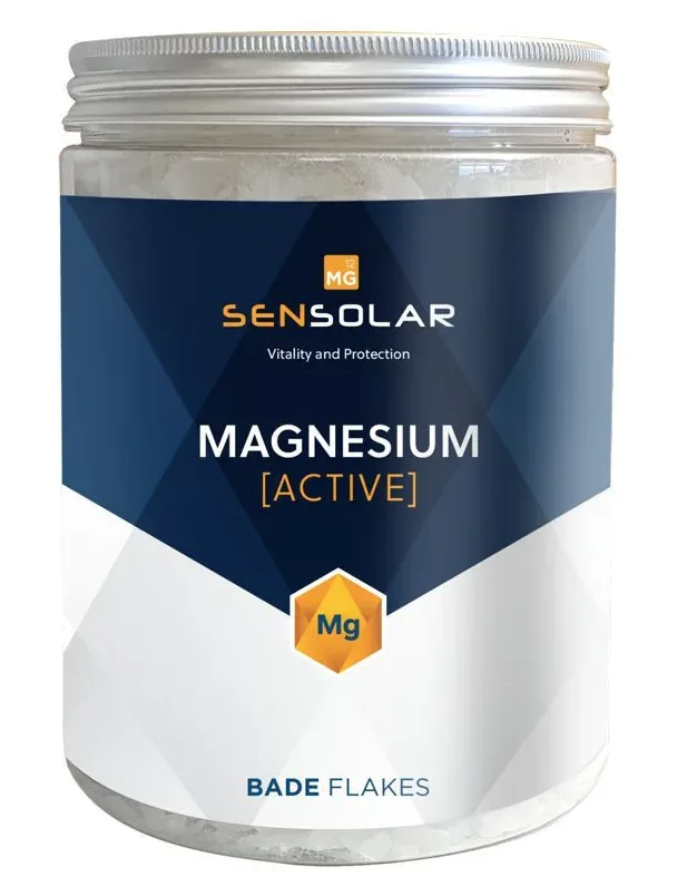 SENSOLAR Magnesium Active BADE FLAKES (800g)