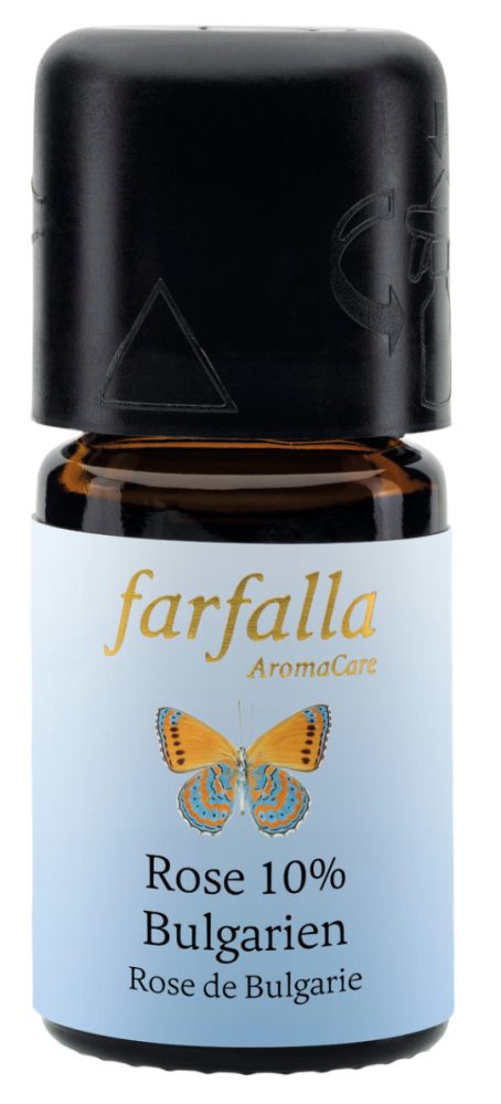 Farfalla Rose 10% Bulgarien Ätherisches Öl Bio (5ml)