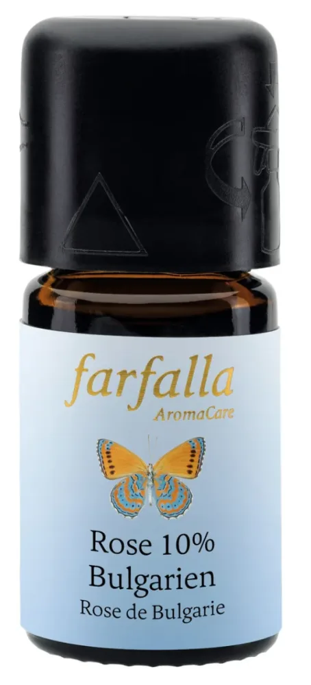 Farfalla Rose 10% Bulgarien Ätherisches Öl Bio (5ml)