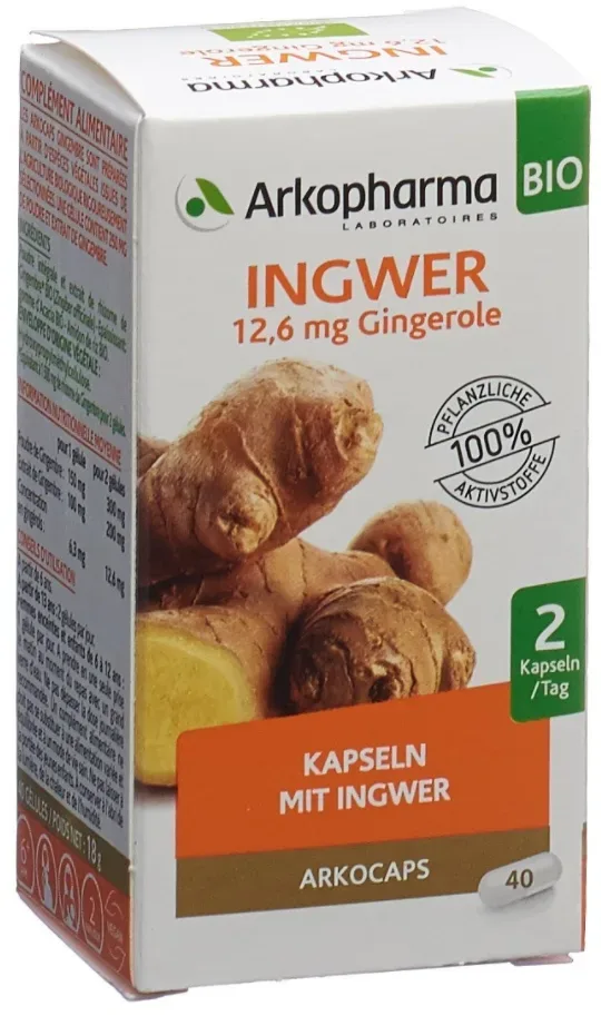 ARKOCAPS Ingwer Bio Kapseln (40 Stk)