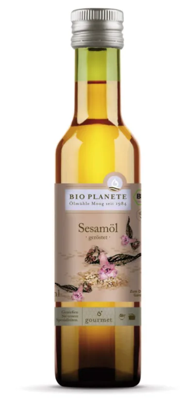 BIO PLANETE Sesamöl geröstet Nativ Fairtrade (250ml)