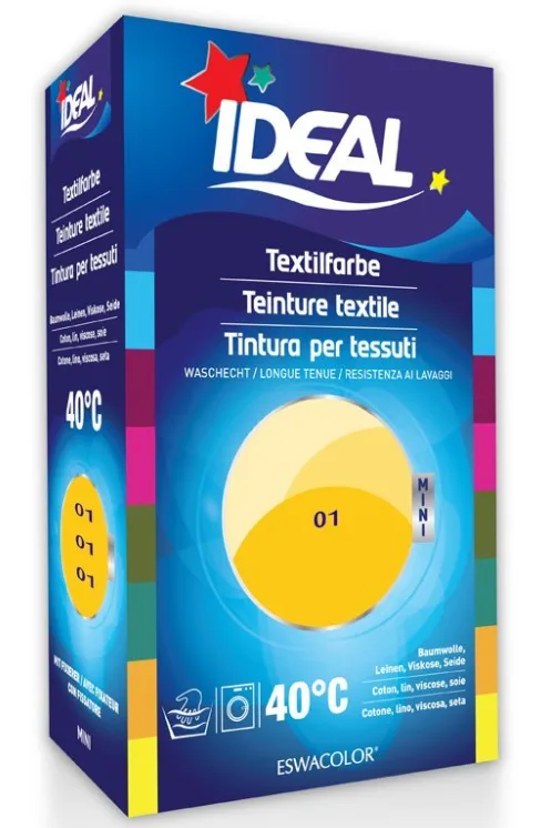 IDEAL Textilfarbe Gelb 01 Mini (1 Stk)