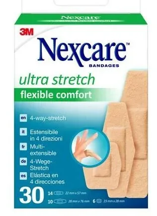 3M Nexcare Pflaster ultra stretch flexible comfort (30 Stk)